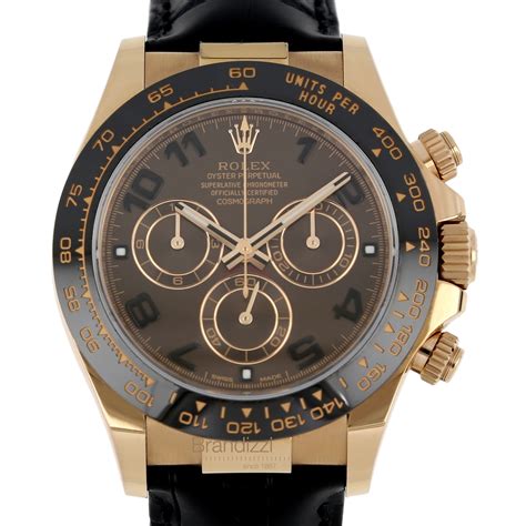 rolex daytona chocolate prezzo